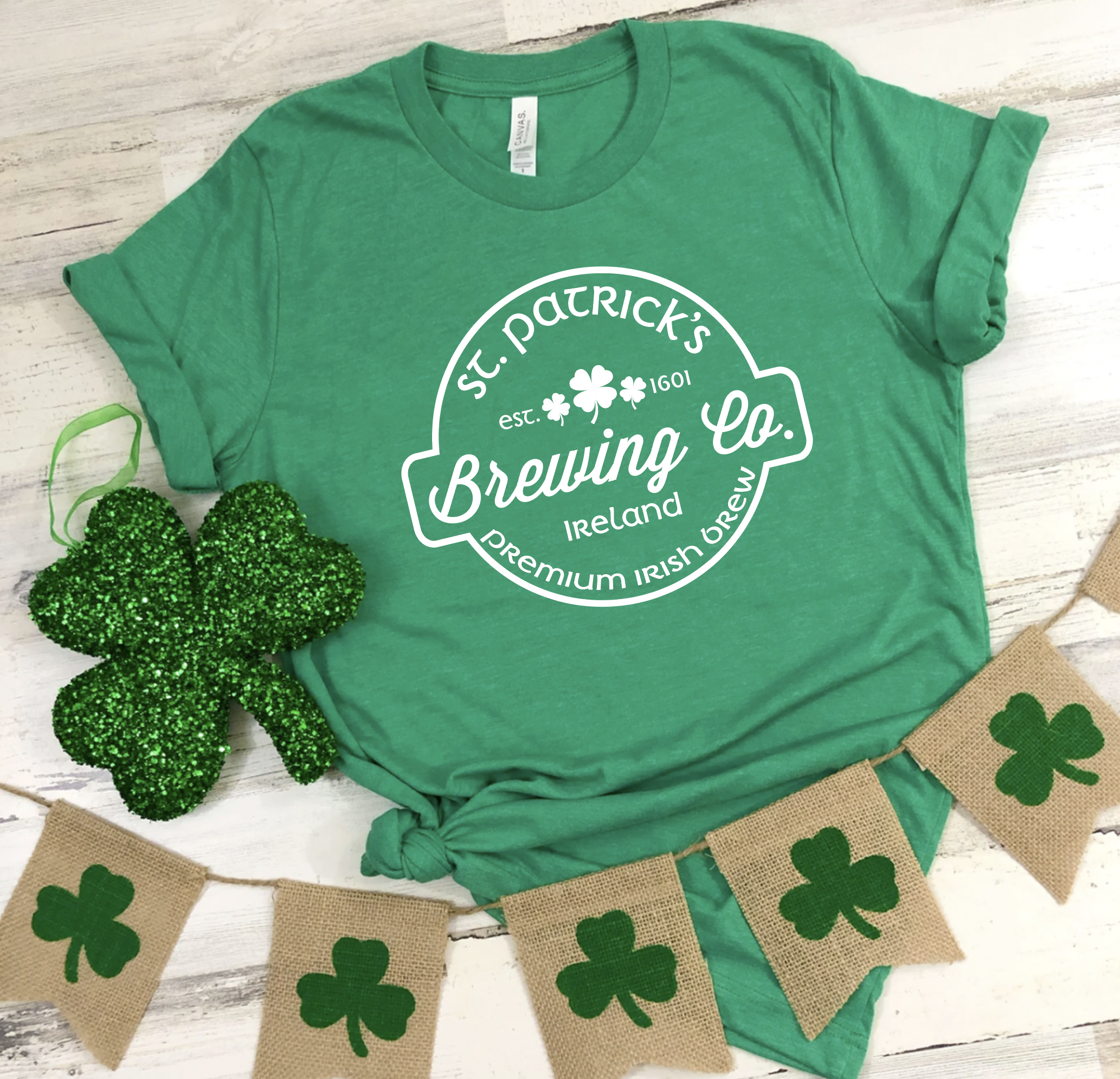 St. Patrick's Brewing Co.-Graphic Tee- Simply Simpson's Boutique is a Women's Online Fashion Boutique Located in Jupiter, Florida