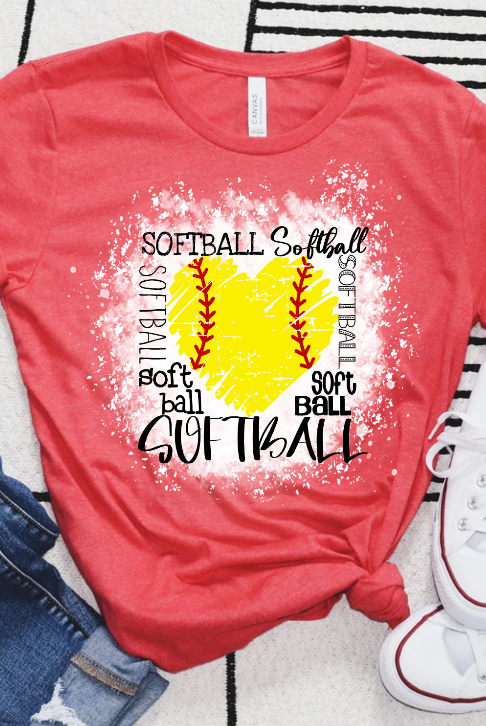 For the love of Softball🥎-Graphic Tee- Simply Simpson's Boutique is a Women's Online Fashion Boutique Located in Jupiter, Florida