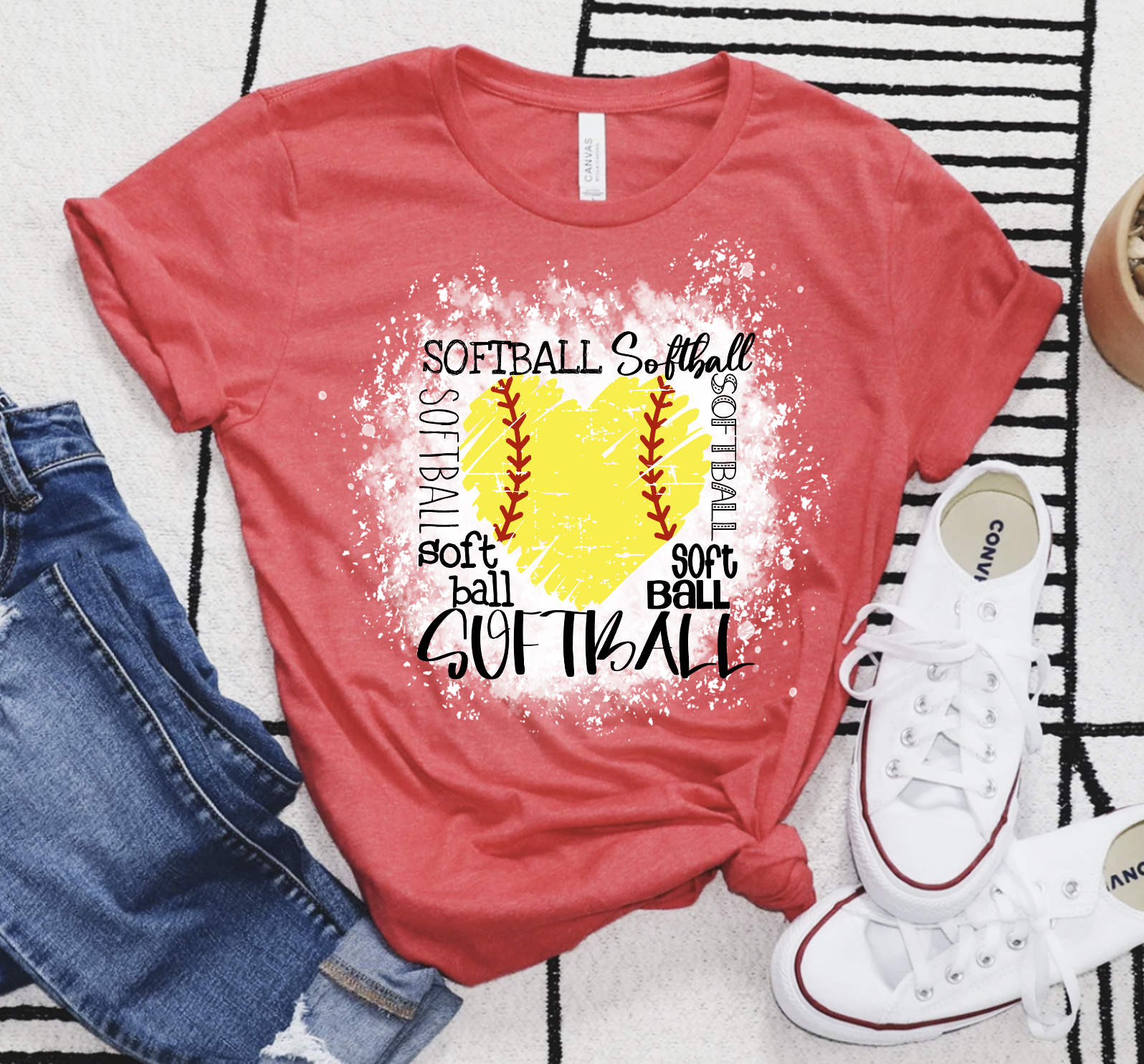 For the love of Softball🥎-Graphic Tee- Simply Simpson's Boutique is a Women's Online Fashion Boutique Located in Jupiter, Florida