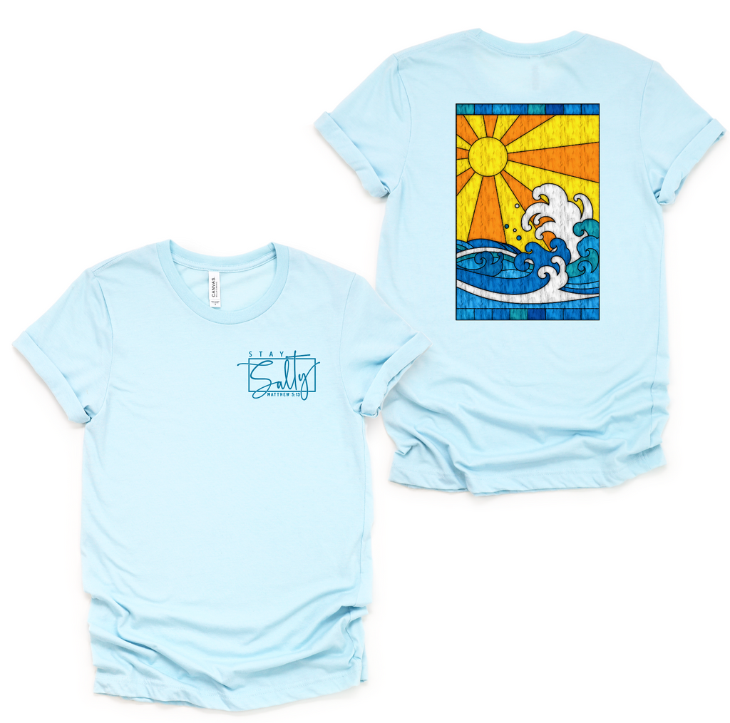 Stay Salty-Graphic Tee- Simply Simpson's Boutique is a Women's Online Fashion Boutique Located in Jupiter, Florida