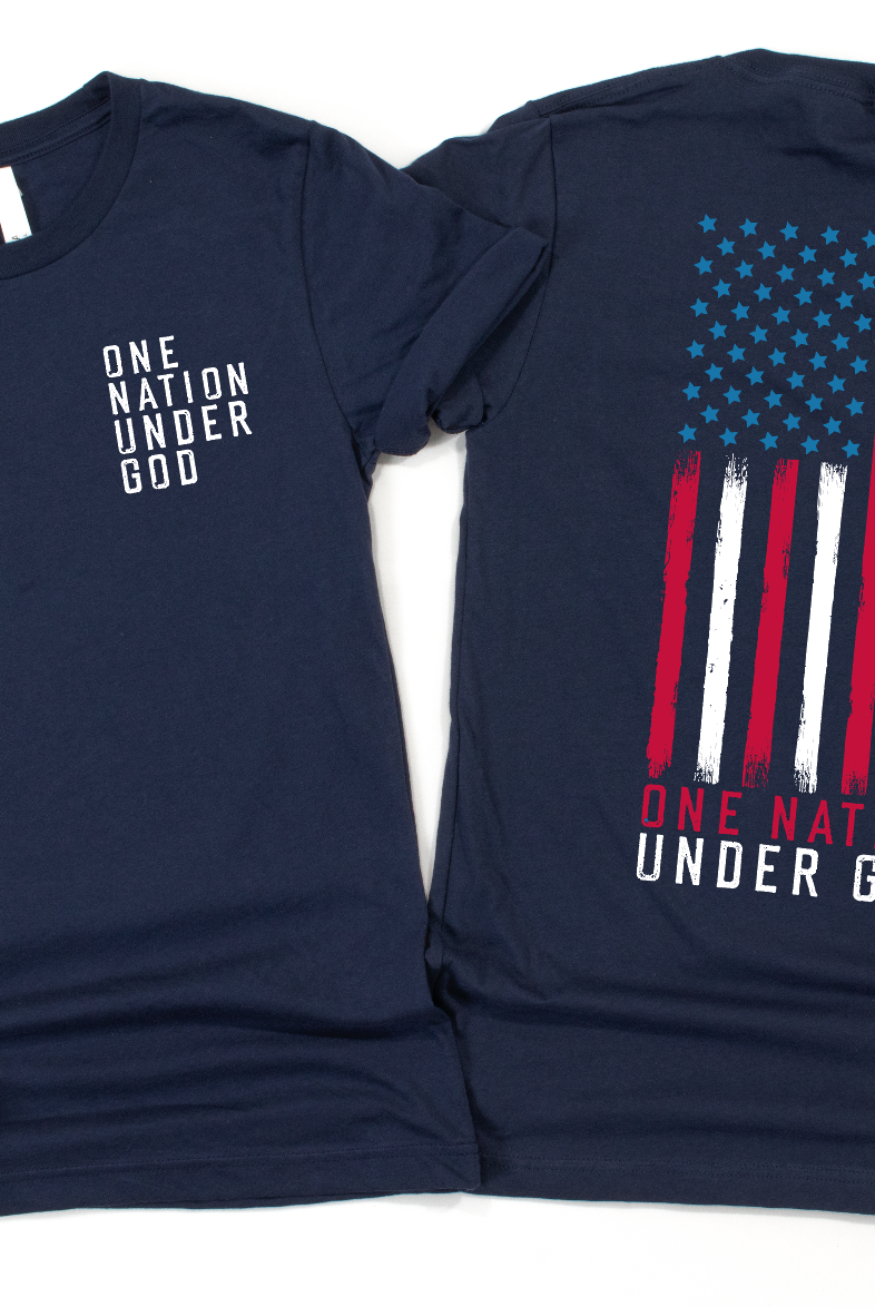 One Nation Under God-Graphic Tee- Simply Simpson's Boutique is a Women's Online Fashion Boutique Located in Jupiter, Florida