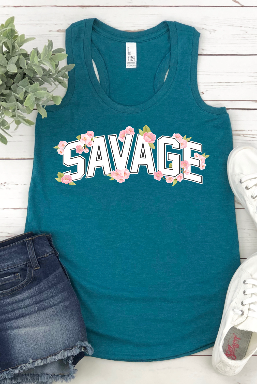 Savage-Graphic Tee- Simply Simpson's Boutique is a Women's Online Fashion Boutique Located in Jupiter, Florida