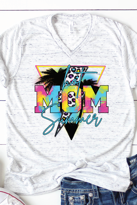 Hot Mom Summer-Graphic Tee- Simply Simpson's Boutique is a Women's Online Fashion Boutique Located in Jupiter, Florida