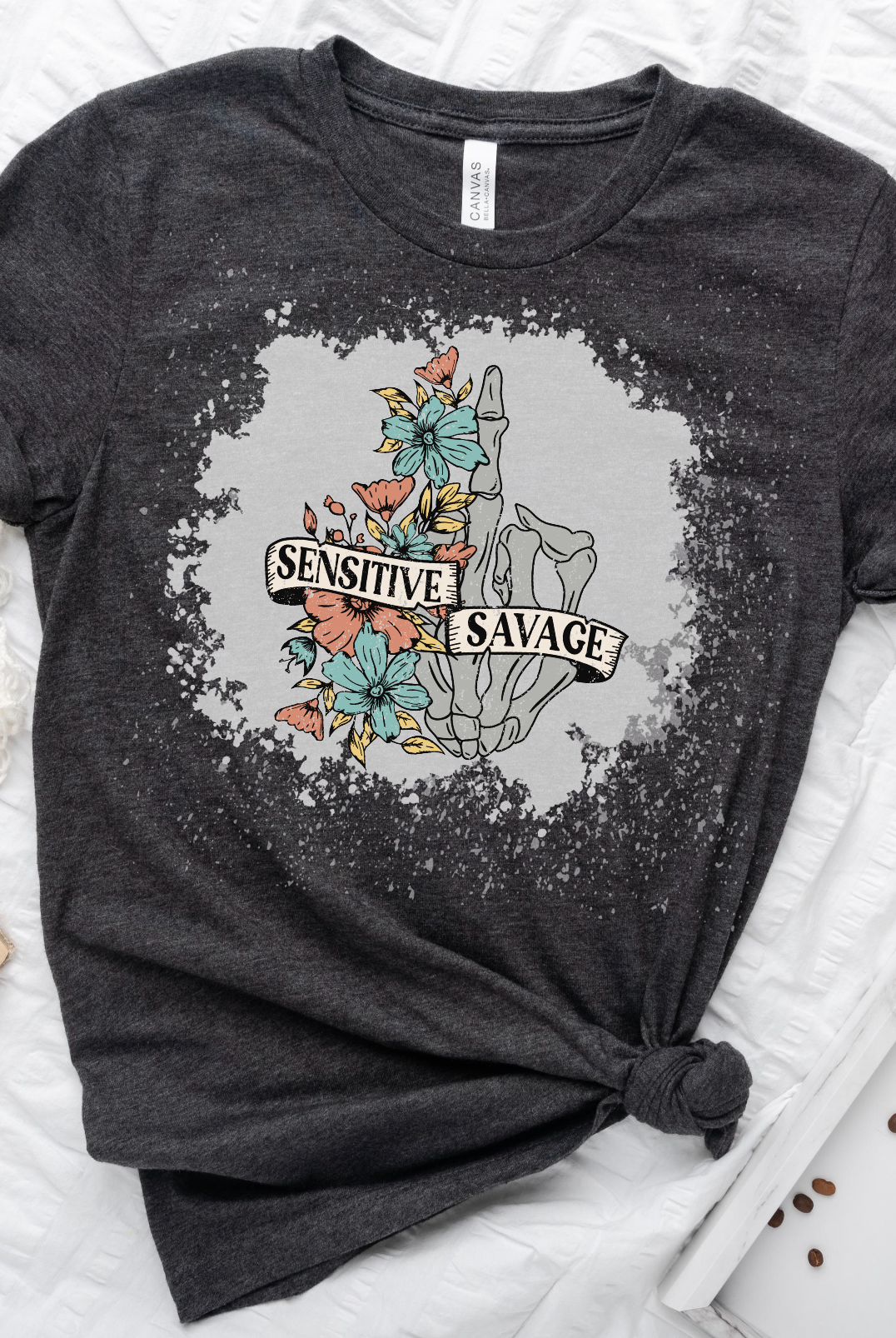 Sensitive & Savage-Graphic Tee- Simply Simpson's Boutique is a Women's Online Fashion Boutique Located in Jupiter, Florida