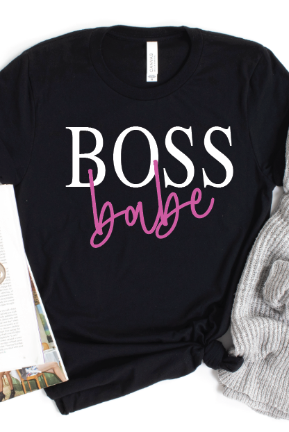 Boss Babe-Graphic Tee- Simply Simpson's Boutique is a Women's Online Fashion Boutique Located in Jupiter, Florida