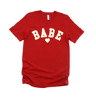 BABE Glitter-Graphic Tee- Simply Simpson's Boutique is a Women's Online Fashion Boutique Located in Jupiter, Florida