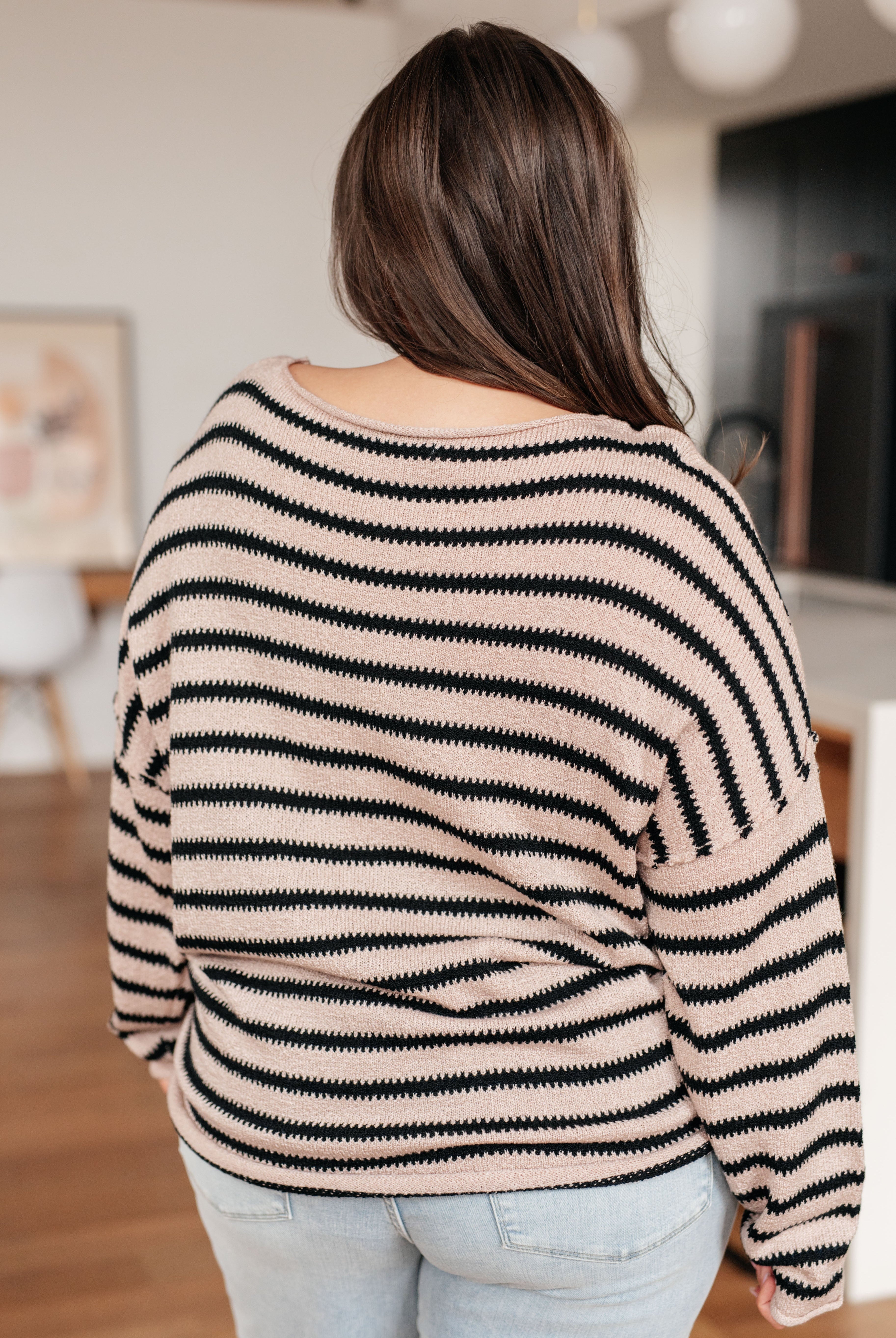 Self Assured Striped Sweater-Sweaters- Simply Simpson's Boutique is a Women's Online Fashion Boutique Located in Jupiter, Florida
