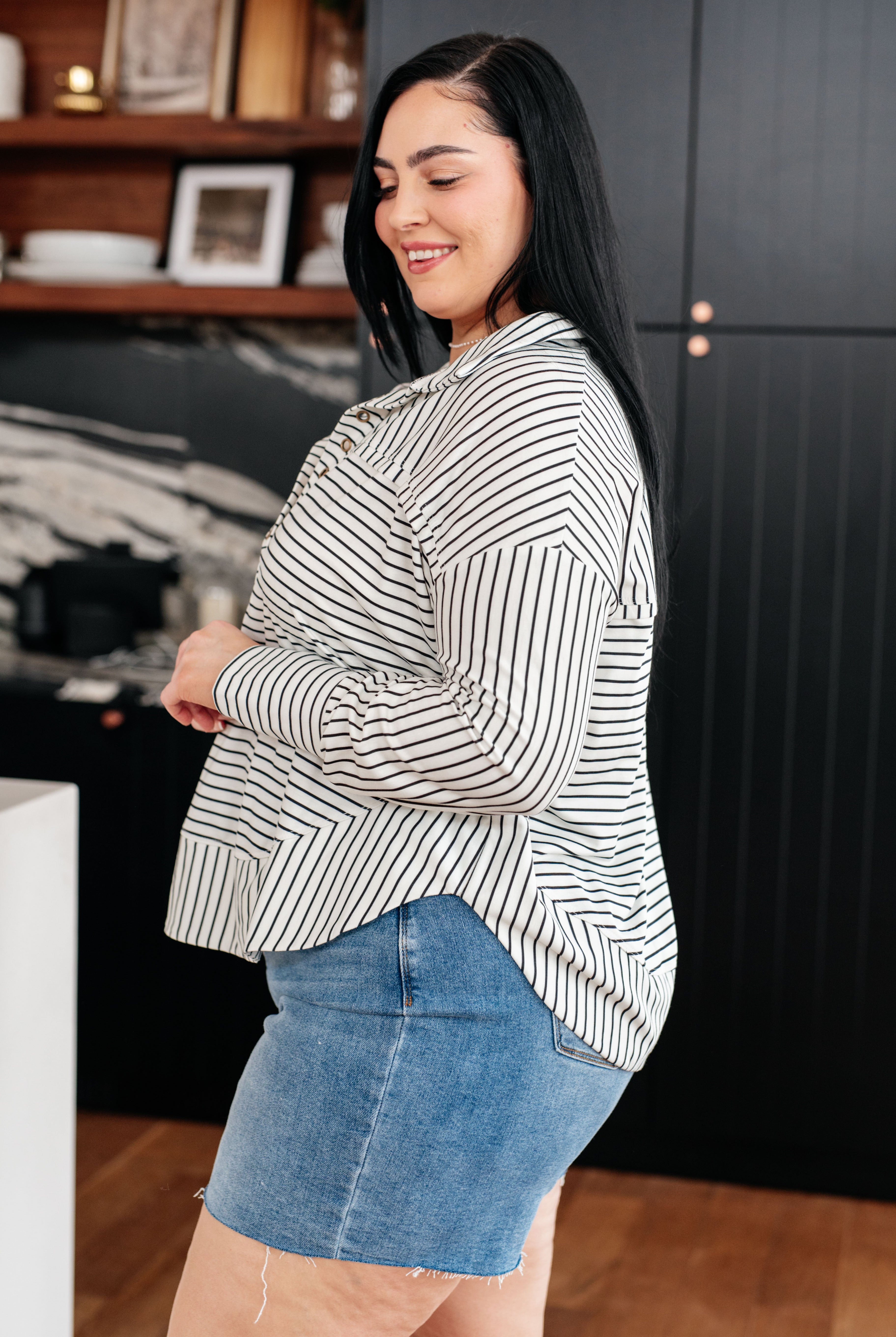 Striped Serendipity Pullover-Outerwear- Simply Simpson's Boutique is a Women's Online Fashion Boutique Located in Jupiter, Florida