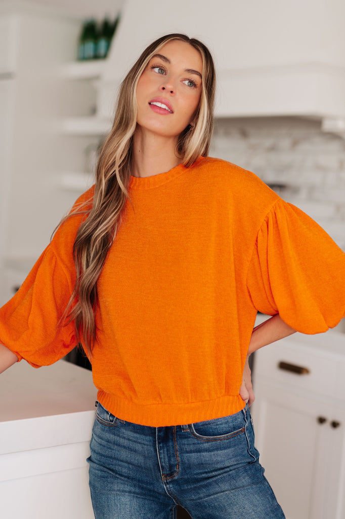Subway Station Sweater in Orange-Shirts & Tops- Simply Simpson's Boutique is a Women's Online Fashion Boutique Located in Jupiter, Florida