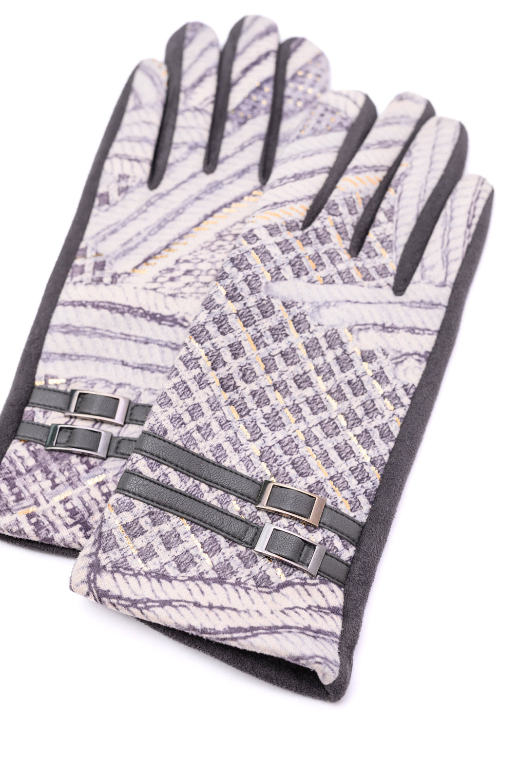 Textured and Buckled Gloves-Accessories- Simply Simpson's Boutique is a Women's Online Fashion Boutique Located in Jupiter, Florida