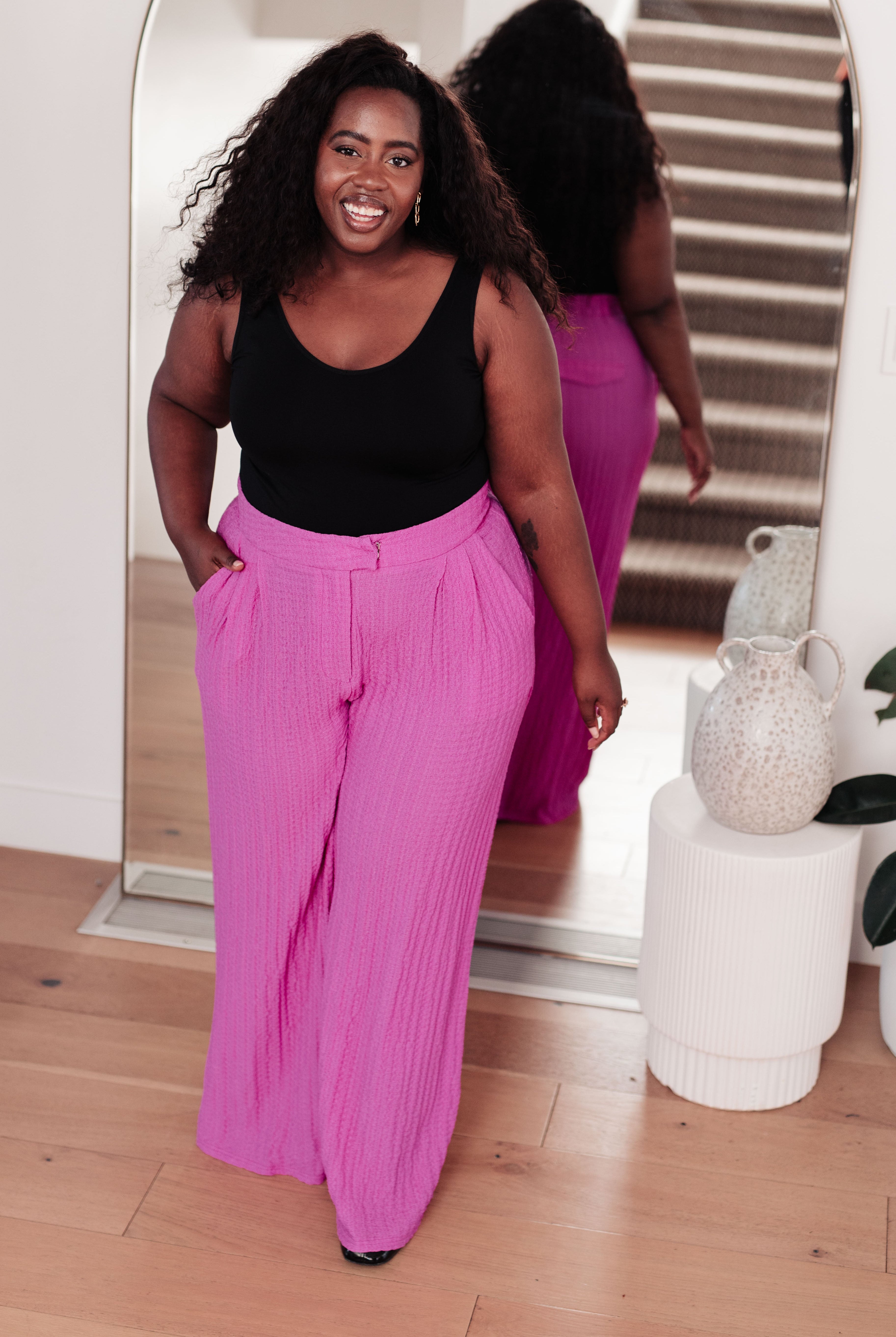 Totally Crazy Still Wide Leg Pants-Pants- Simply Simpson's Boutique is a Women's Online Fashion Boutique Located in Jupiter, Florida