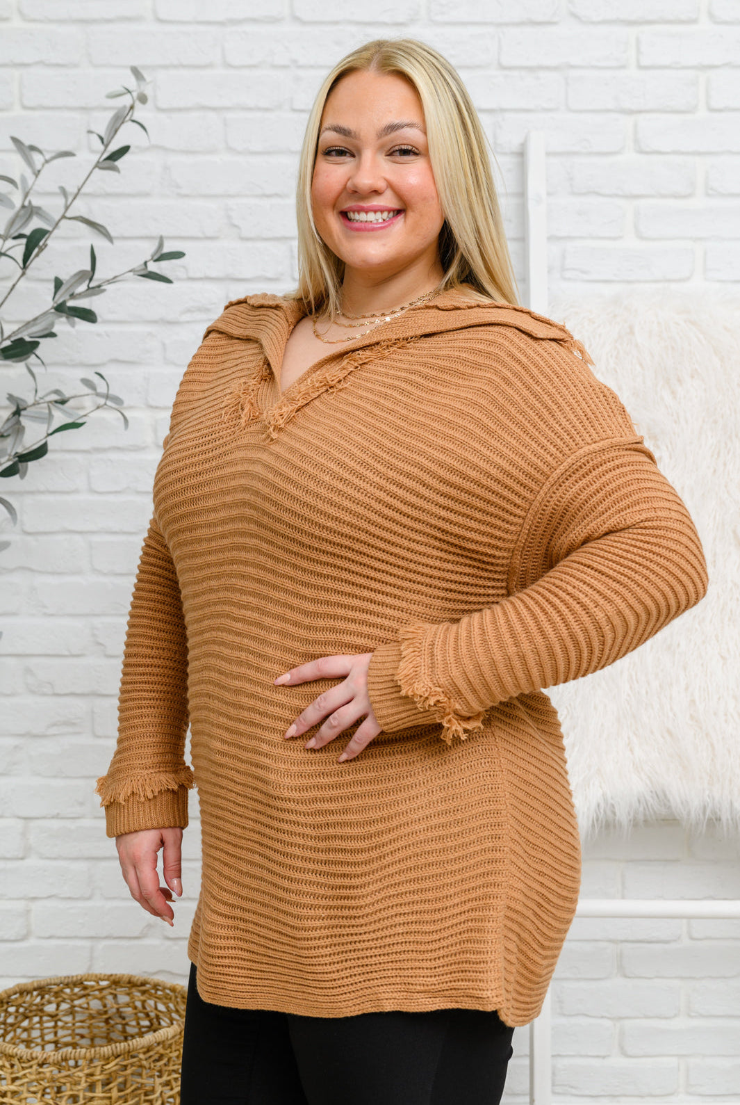 Travel Far & Wide Sweater in Taupe-Sweaters- Simply Simpson's Boutique is a Women's Online Fashion Boutique Located in Jupiter, Florida
