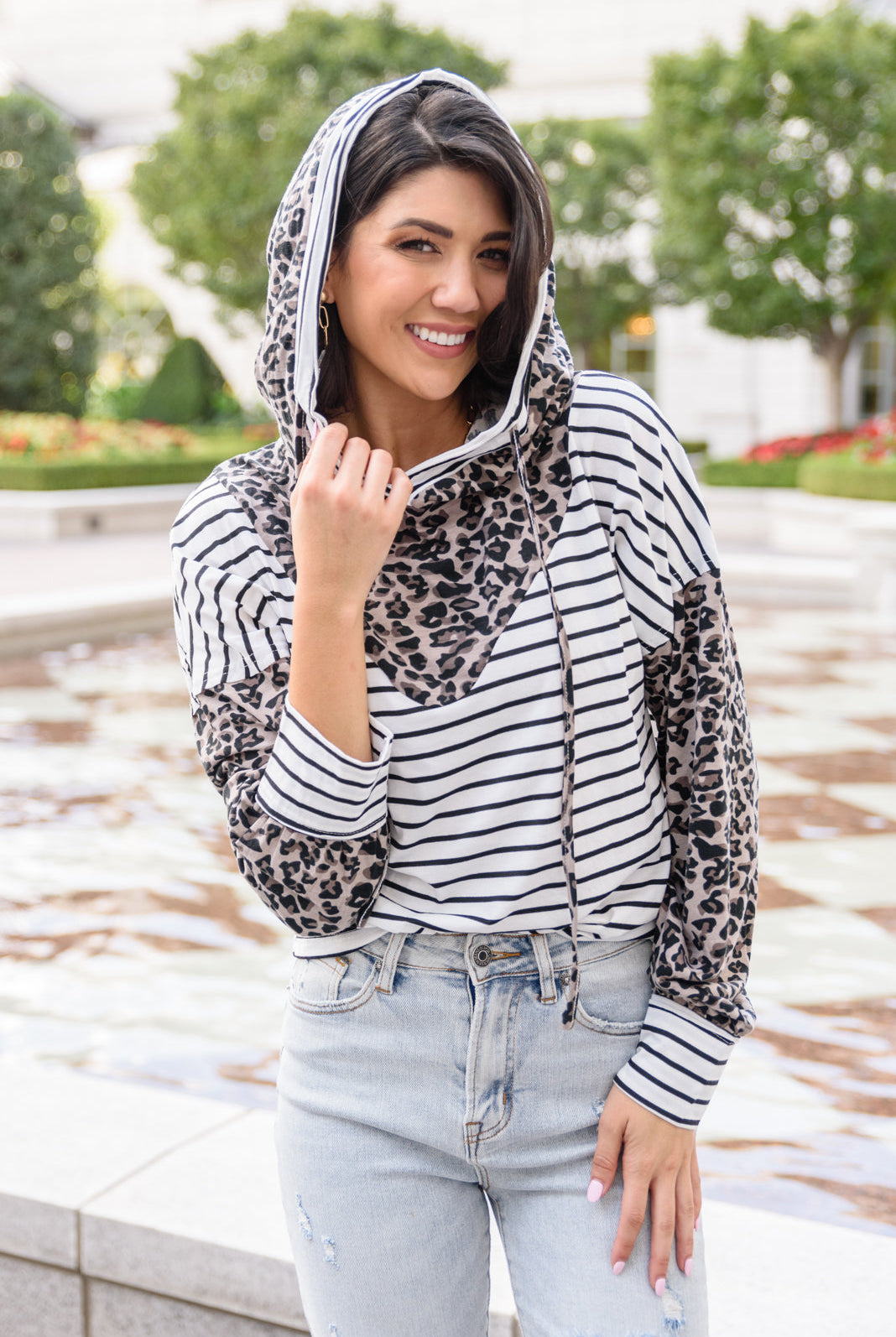 Two Worlds Meet Hoodie-Outerwear- Simply Simpson's Boutique is a Women's Online Fashion Boutique Located in Jupiter, Florida
