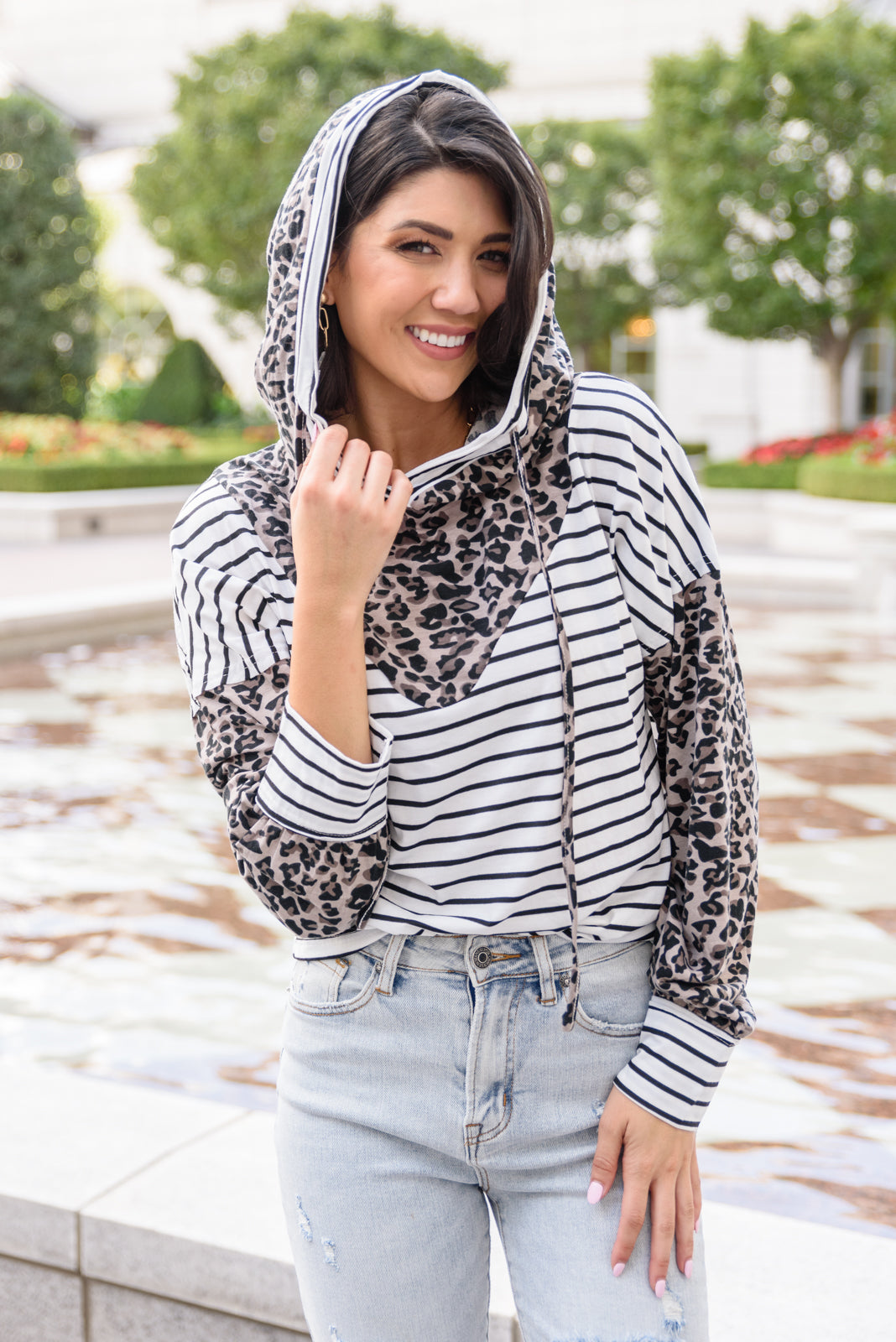 Two Worlds Meet Hoodie-Outerwear- Simply Simpson's Boutique is a Women's Online Fashion Boutique Located in Jupiter, Florida