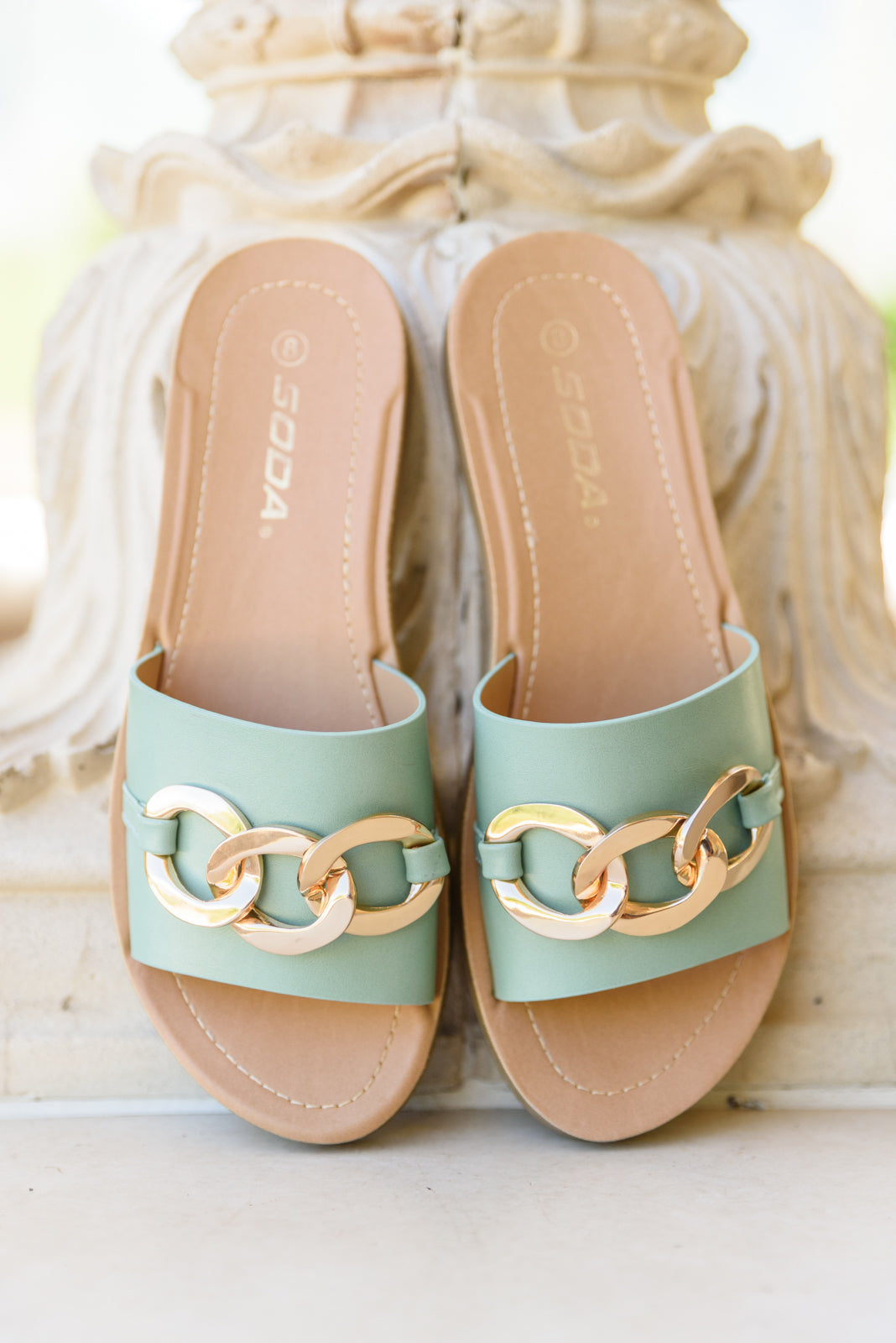 Wander Often Slides in Mint-Shoes- Simply Simpson's Boutique is a Women's Online Fashion Boutique Located in Jupiter, Florida