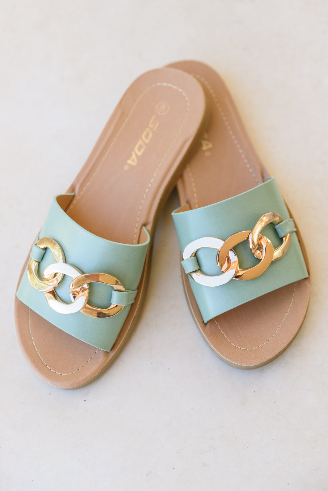 Wander Often Slides in Mint-Shoes- Simply Simpson's Boutique is a Women's Online Fashion Boutique Located in Jupiter, Florida