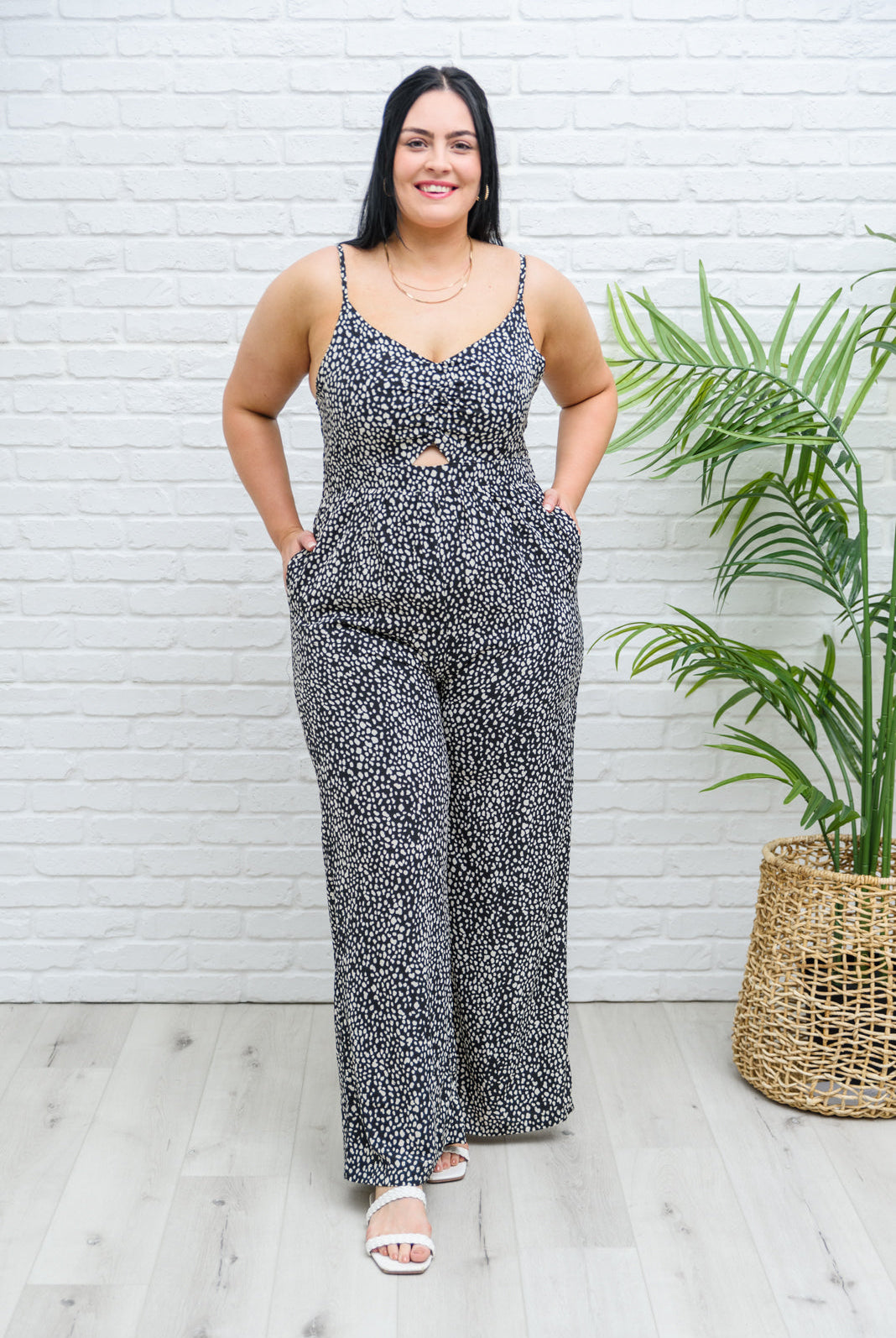 What's the 411 Jumpsuit-Jumpsuits- Simply Simpson's Boutique is a Women's Online Fashion Boutique Located in Jupiter, Florida