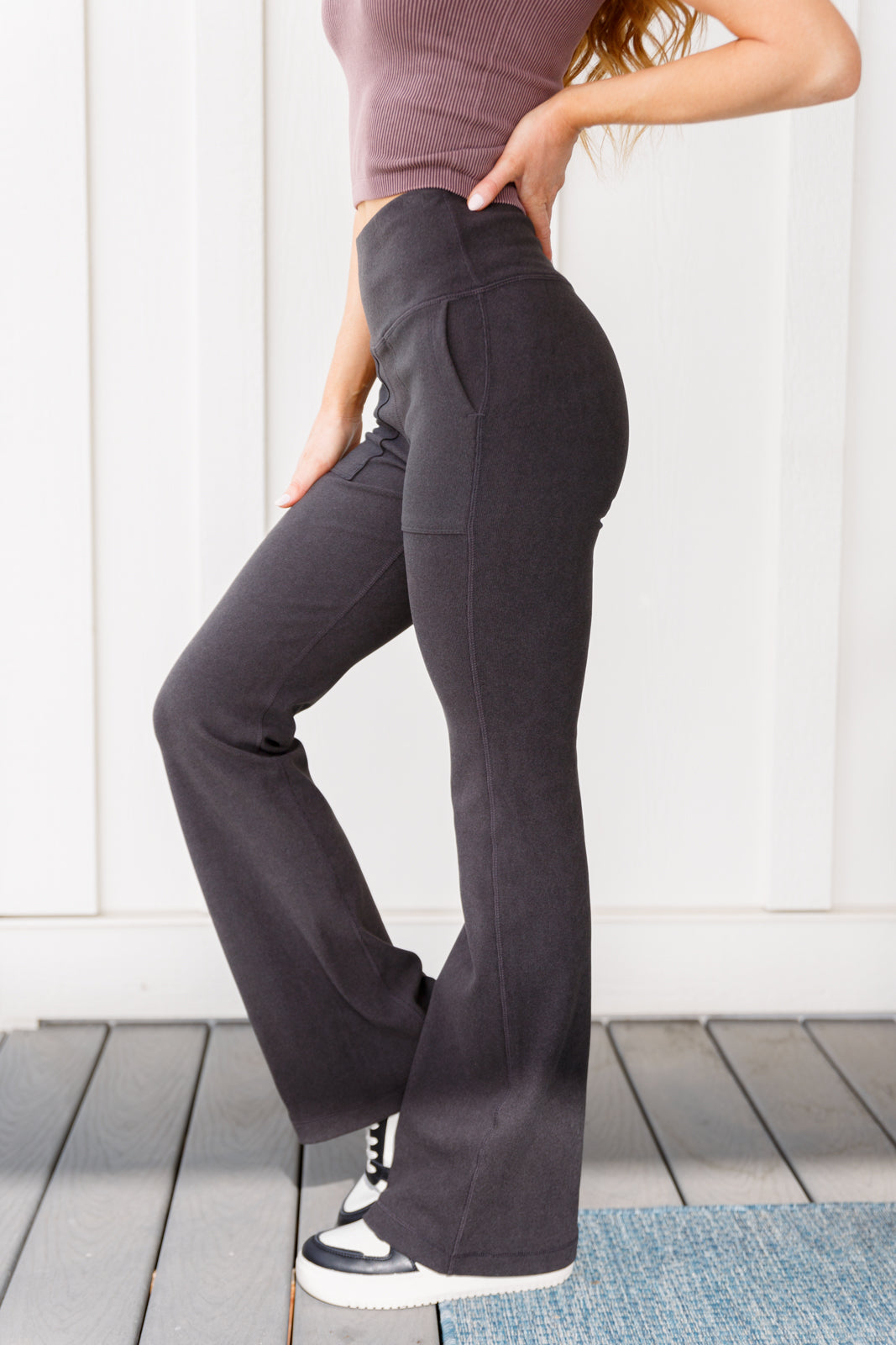 Where are You Flared Leggings in Black-Pants- Simply Simpson's Boutique is a Women's Online Fashion Boutique Located in Jupiter, Florida