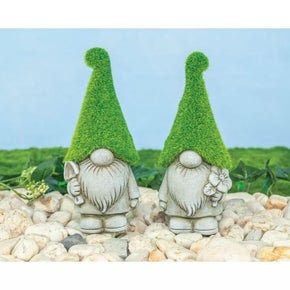Small Grassy Gnome Stander-Home Decor- Simply Simpson's Boutique is a Women's Online Fashion Boutique Located in Jupiter, Florida