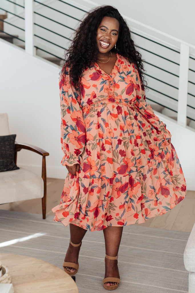 You And Me Floral Dress-Dresses- Simply Simpson's Boutique is a Women's Online Fashion Boutique Located in Jupiter, Florida