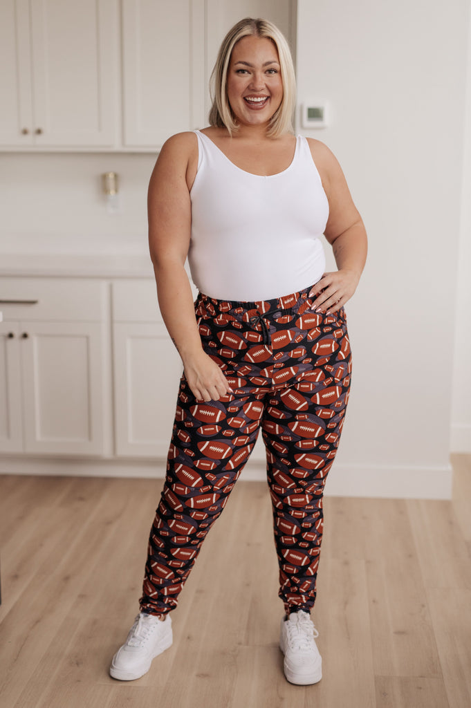 Your New Favorite Joggers in Football-Shirts & Tops- Simply Simpson's Boutique is a Women's Online Fashion Boutique Located in Jupiter, Florida