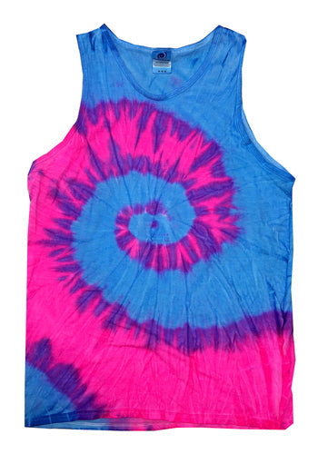 BLANK TYE DYE TANK-Graphic Tee- Simply Simpson's Boutique is a Women's Online Fashion Boutique Located in Jupiter, Florida